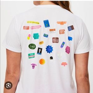 Figs Women’s Multi Sticker Relaxed Supersoft Underscrub